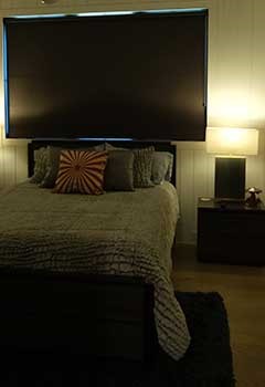 Blackout Blinds, Rinconada Bedroom